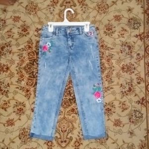 Justice Denim Distressed Jeans for Girls Size 12 Slim